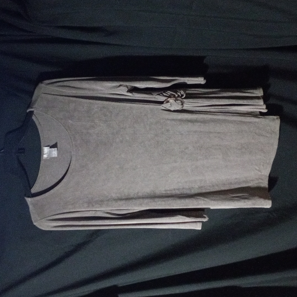 Chico's Travelers Classic Buckle Tie Top